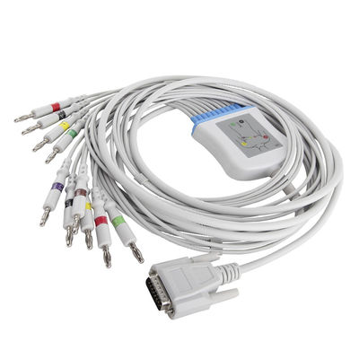 Mindray DECG-03A M2461A ECGのケーブルおよびリード線IEC 4.0のバナナのコネクター