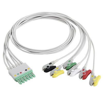 Siemens Draeger MP03405 ECGの6 IECクリップと鉛ケーブルの横領者M300の無限M540 MultiMedを導線