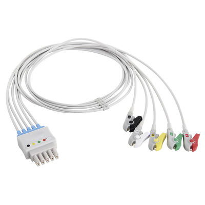 GEのDatex Ohmeda 545316 545318 2.0 5鉛ECG EKGの忍耐強いモニター ケーブル
