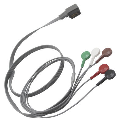 ECG Holterケーブル11pin ECG機械忍耐強いケーブルとフィリップスDigitrak