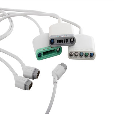 Siemens Draeger ECGのトランク ケーブル多用性があるECGケーブルの無限デルタMS20093
