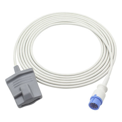 Biolight SpO2センサーの調査Aシリーズ9Pinデジタル技術の大人の柔らかいクリップSpO2