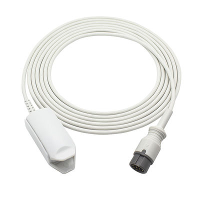 Mindray T5 /T8 0010-20-42712 572A SpO2センサーのOxi-maxの技術8 Pin大人指クリップ携帯用Spo2調査