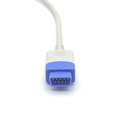 GEのDatexのOhmeda OxyTip TruSignalの技術TS-F-D SpO2センサー9Pin Eシリーズ モジュールが付いている大人指クリップSpO2調査I4