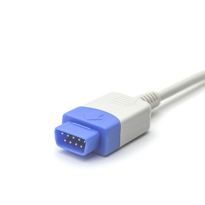 GEのDatexのOhmeda OxyTip TruSignalの技術TS-F-D SpO2センサー9Pin Eシリーズ モジュールが付いている大人指クリップSpO2調査I4
