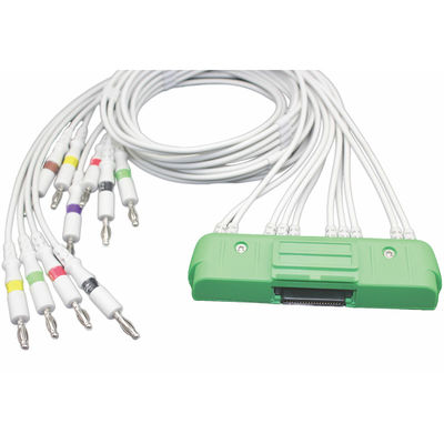 Nihon Kohden日本BR-911D ECG-9320 ECG-9522P Cardiofax V 1550K EKGケーブルNK 10Lead IECのバナナ4.0