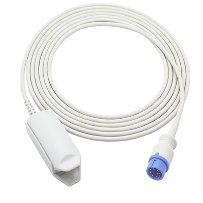 Biolight再使用可能なSpO2センサーAシリーズ デジタル技術A3 A5 V6 M9000 9Pin大人指クリップSpO2調査