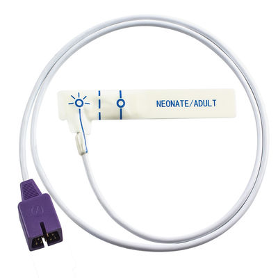 N-ellcor Oxi-max DB9 9pinマキシN-20 N-600xの幼児白い泡の使い捨て可能なSPO2脈拍の酸化濃度計指の調査