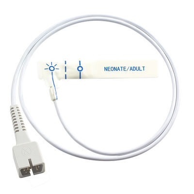 デジタルテック ペディアトリクス SpO2 使い捨てセンサー ECG1200G PM50 PM60Dのための白い泡