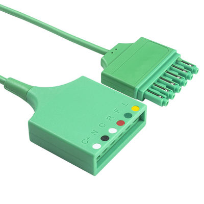 シエメンス ドレイガー MS16256 6リード ECG トランク アダプターケーブル ドレイガー ECG 拡張 トランクケーブル シングルピンコネクター