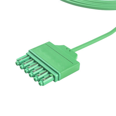 Siemens Draeger MS16256 6Lead ECGのトランクのアダプター ケーブルのDrager ECG延長トランクは単一のピン コネクタをケーブルで通信する