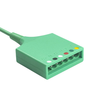 Siemens Draeger MS16256 6Lead ECGのトランクのアダプター ケーブルのDrager ECG延長トランクは単一のピン コネクタをケーブルで通信する