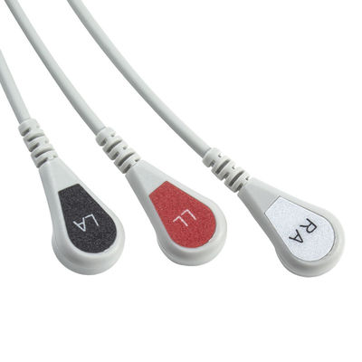 フィリップス8Pin ECGのケーブルおよびリード線3Lead M1735AのスナップECGケーブル