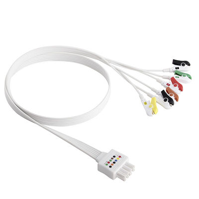 Nihon Kohden多用性がある使い捨て可能なECGのリード線DLP-06-BF-MXAN-0100