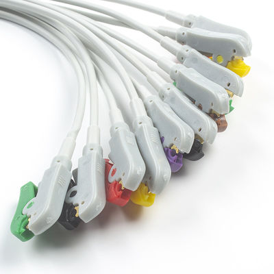 バナナネードル・トゥ・クリップ・ECGアダプター 豚尾アダプター 3.00MM IEC ECG電極接続器