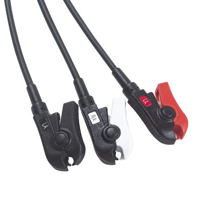 キヅタMRIのラジオの半透明なワイヤー3 5本の10本の鉛CONMEDフィリップスECG Radiotranslucentのリード線