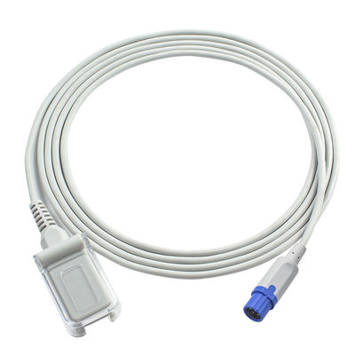 DB9 SpO2の延長ケーブル2.4M TPUへのDrager S-iemens SpO2センサーの調査7Pin
