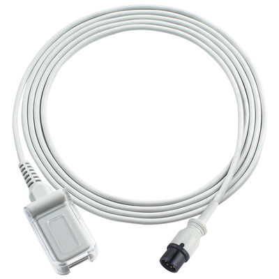 バイオネット SpO2 センサーケーブル 6Pin から DB9 ネルコー ノン オキシマックス SpO2 拡張ケーブル 2.4M
