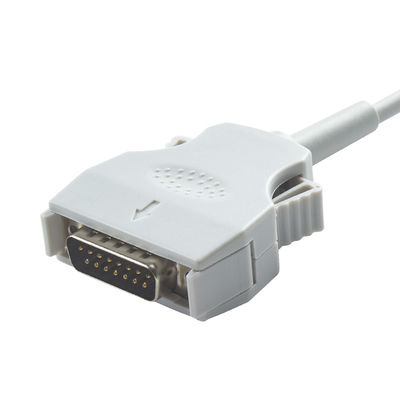 Mortara ELI 100、ELI 200のELI 50のバナナ4.0のためのダイレクト接続EKGケーブル9293-021-50 ECGケーブル