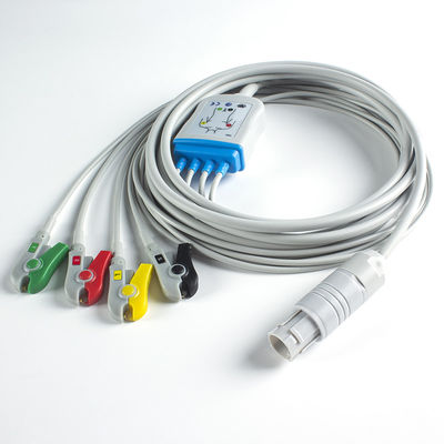 Primedic ECGケーブル Primedic デフィブリレーター 4Lead ECG IEC Grabber に互換性がある