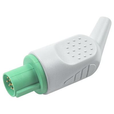 3Lead IEC スナップのためのヘリッジ互換性直結ECGケーブルとリードワイヤ
