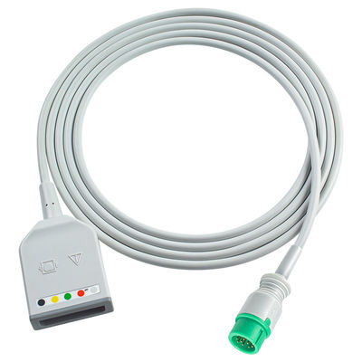 マインドレイ Datascope 12Pin 5Lead ECG トランクアダプターケーブル 0010-30-42719 009-004728-00 ECG拡張ケーブル