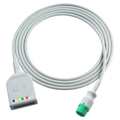 バイオライト 12ピン ECG トランクアダプターケーブル ECGケーブル M7000 M8000A M8500 M9500 ECG拡張ケーブル
