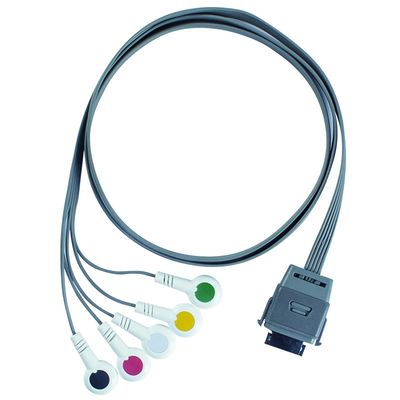 TPU Edan 5Lead ECG ホルターケーブル IEC スナップ 保存期間 24ヶ月 バイオメディカル機器
