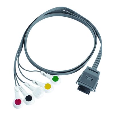 TPU Edan 5Lead ECG ホルターケーブル IEC スナップ 保存期間 24ヶ月 バイオメディカル機器