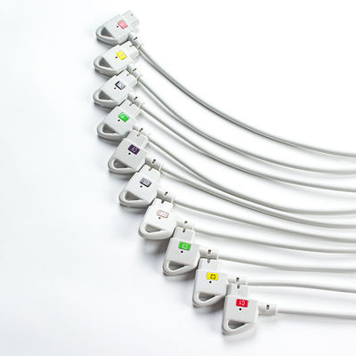互換性のあるP-ヒリプス トリム 10リードECGケーブル IEC スナップ ページライター トリム I,ページライター トリム II