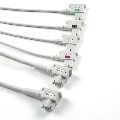 互換性のあるP-ヒリップス TC30 TC50 EKGリードワイヤー IEC Grabber TC70 IEC Grabber