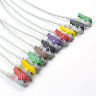 互換性のあるP-ヒリップス TC30 TC50 EKGリードワイヤー IEC Grabber TC70 IEC Grabber