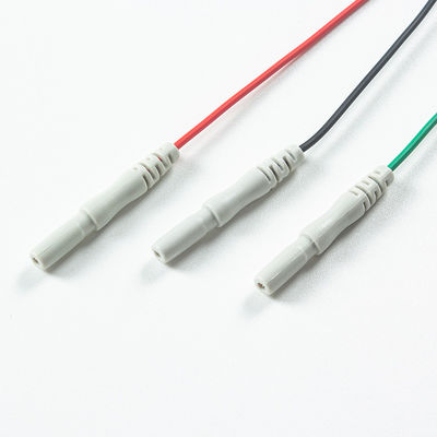 互換性のあるECGケーブルから動物DINタイプへ動物グレーバー3Lead