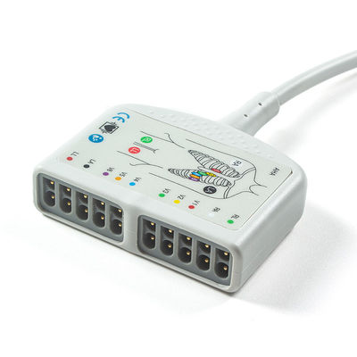 ラテックスフリー 10Lead ECG トランクケーブル for Cardiosys EK36 EK403 EK41 EK413 EK43 EK512 EK53