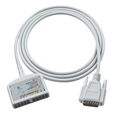 互換的なニホン・コーデン・EKG診断EKGケーブル 10Lead for Cardiofax C, Cardiofax GEM 9020K, Cardiofax M