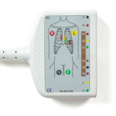 互換的なニホン・コーデン・EKG診断EKGケーブル 10Lead for Cardiofax C, Cardiofax GEM 9020K, Cardiofax M