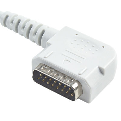 ラテックスフリー 15Pin 10Lead EKG トランクケーブル IEC/AHA 108 109 110 1210 1211 601 カーディコ 302
