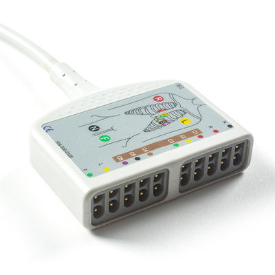 ラテックスフリー 15Pin 10Lead EKG トランクケーブル IEC/AHA 108 109 110 1210 1211 601 カーディコ 302