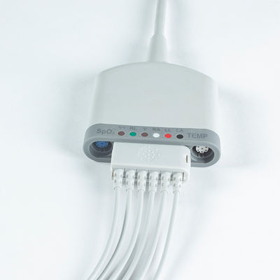マルチメッド 6 ポッド 患者ケーブル 3.5M 6Lead ECG と SpO2/温度/ECG 機能に対応する