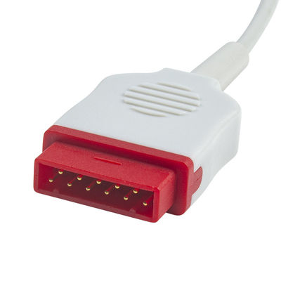 患者の血圧モニター GE IBPケーブル 11Pin から 2x PVB 5Pin 3.5M