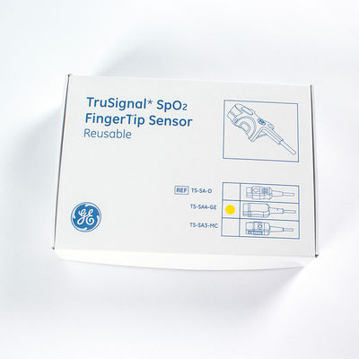 原 GE TS-SA4-GE トルーシグナル SpO2 再利用可能ソフトチップ SpO2 センサー