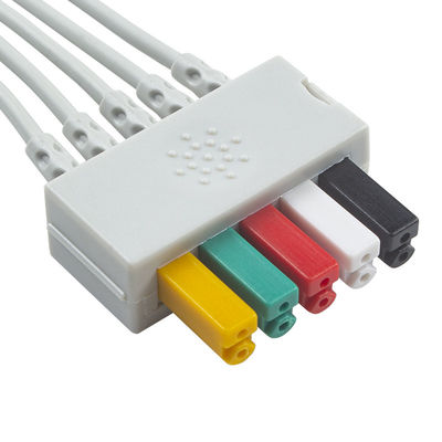 シメンス 患者用電球5 リード シメンス IEC グラバー エクジック リード 成人用または小児用 グレー色