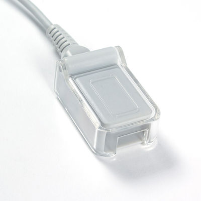 互換 Lepu 8Pin シングルノッチ DB9Pin SpO2拡張ケーブル 2.4M