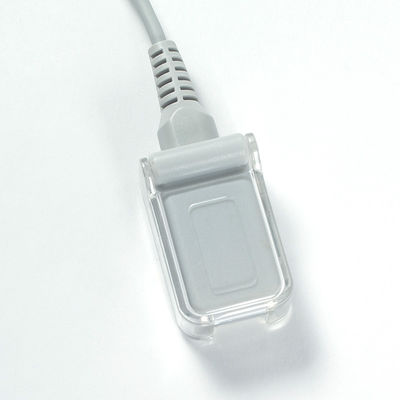 互換 Lepu 8Pin シングルノッチ DB9Pin SpO2拡張ケーブル 2.4M