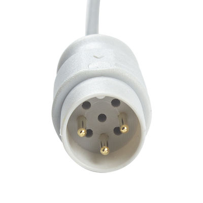 対応するエアシールド 3Pin 女性モノプラグ接続器 温度アダプターケーブル 3.0M 病院や医療機器用