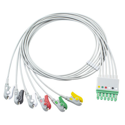 Siemens Draeger MP03405 ECGの6 IECクリップと鉛ケーブルの横領者M300の無限M540 MultiMedを導線