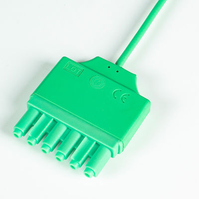 再利用可能なECGリードワイヤー ドラガー・シーメンズ モノリード3Lead IEC スナップ MS14555 ECGリードワイヤー