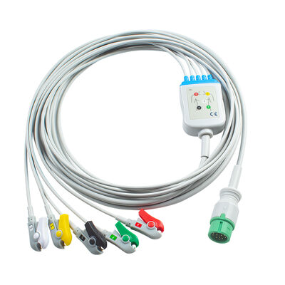 Biosys 12Pin ECG Cable and leadwires  6pin BT-770 ECG cable