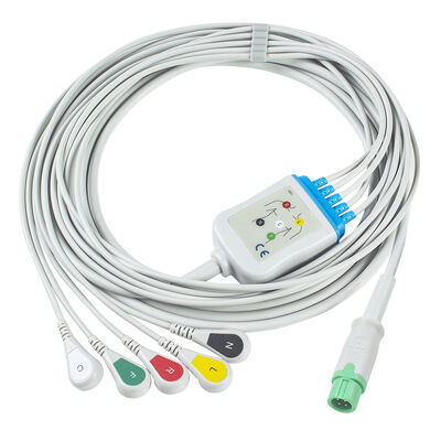 Biolight 4ピン M800 ECG ケーブルとリード線