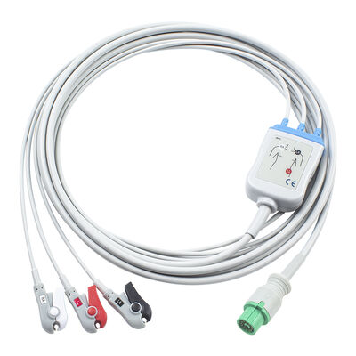 フクダ電子 0012-00-1192 ECG EKGケーブル 12ピン Expert Dynascope DS-5100 DS-5100E DS-5300W DS-5400 Dynascope DS-7001